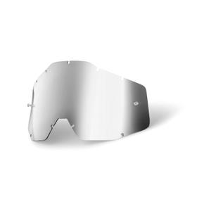 Zilver chromen plexi voor kinderbrillen 100% Accuri/Strata