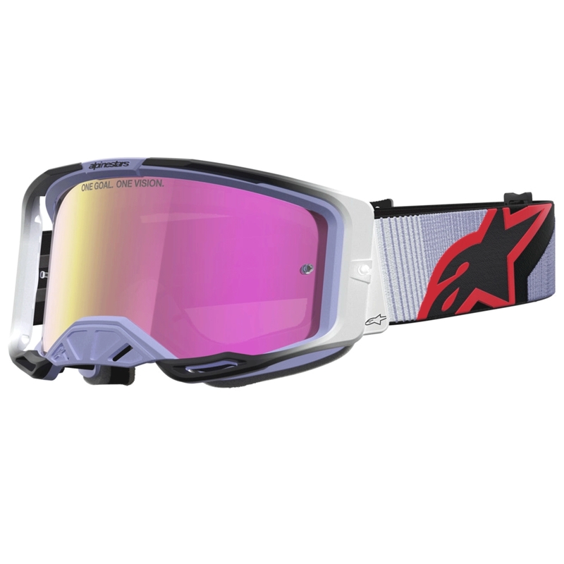 Alpinestars Vision 8 Maven motorcrossbril lavendel-zwart
