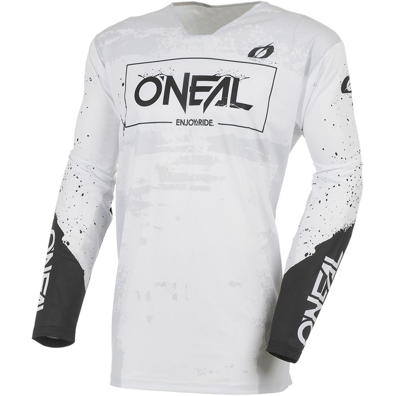 O'Neal Mayhem Paint motorcrossshirt wit-zwart