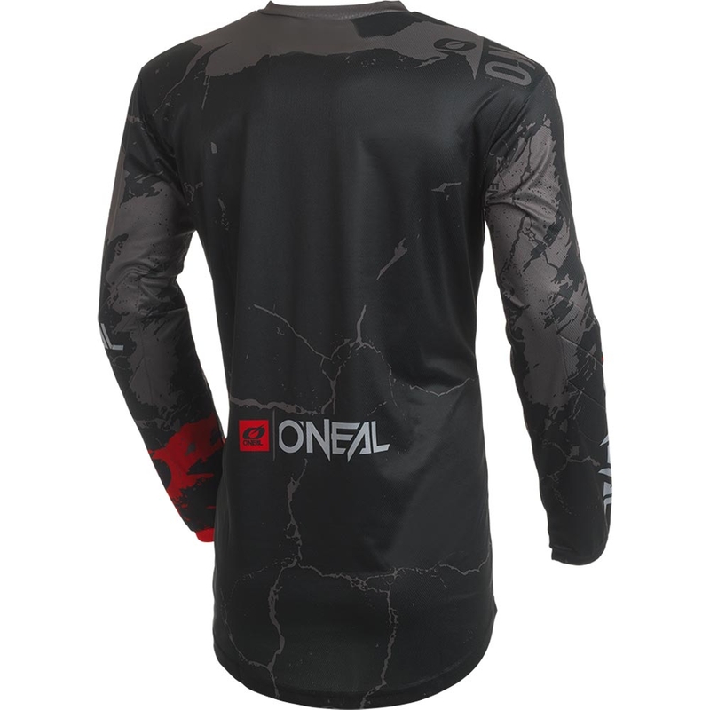 O'Neal Element Acid motorcrossshirt zwart-grijs