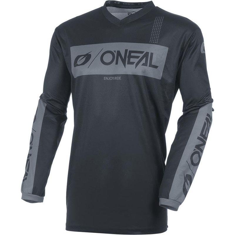 O'Neal Element Racewear motorcrossshirt zwart-grijs