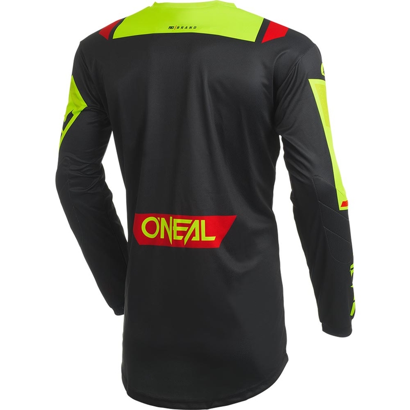 O'Neal Element Factor motorcrossshirt zwart-neongeel