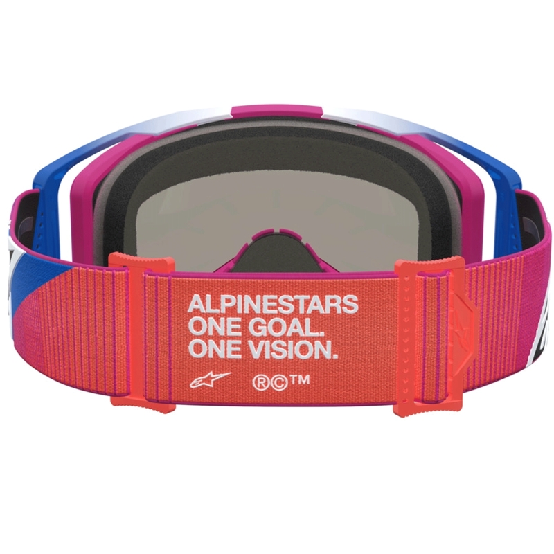 Alpinestars Vision 8 Maven motorcrossbril rood-zwart