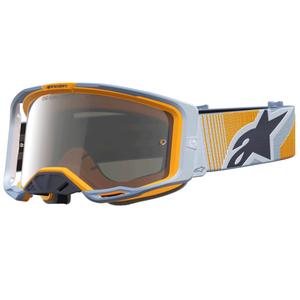 Alpinestars Vision 8 Maven blauw-oranje motorcrossbril