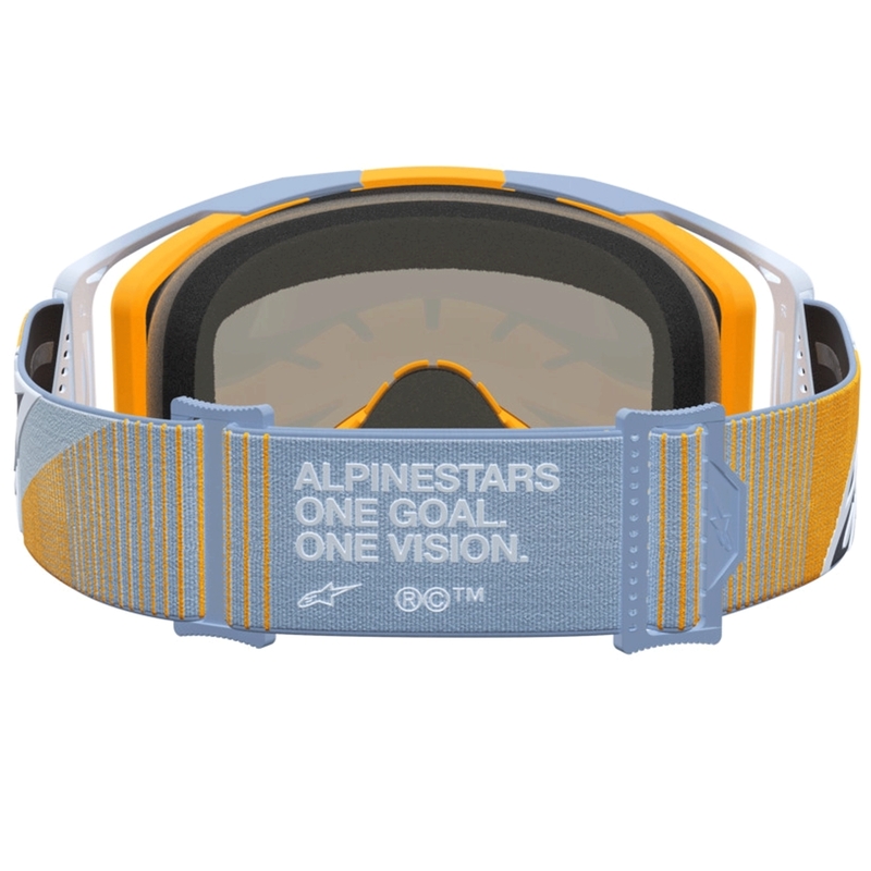 Alpinestars Vision 8 Maven blauw-oranje motorcrossbril
