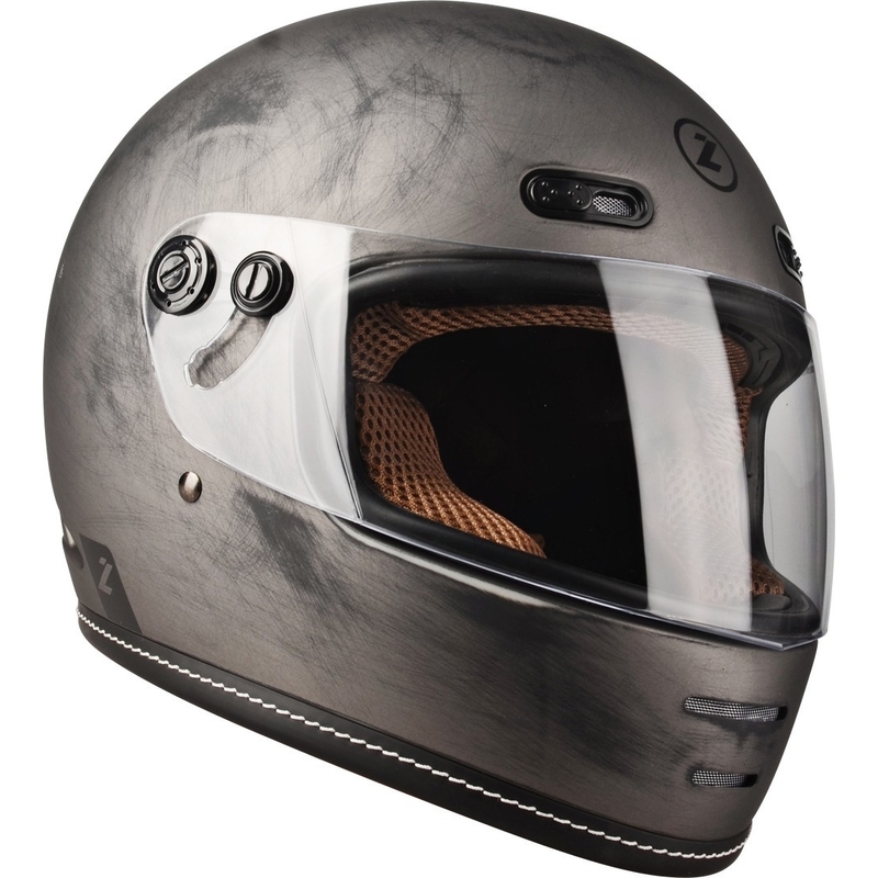 Integraal motorhelm Lazer Oroshi Cafe Racer zwartbruin uitverkoop