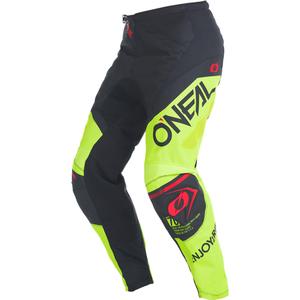 O'Neal Element Factor Motocrossbroek Zwart-Neongeel