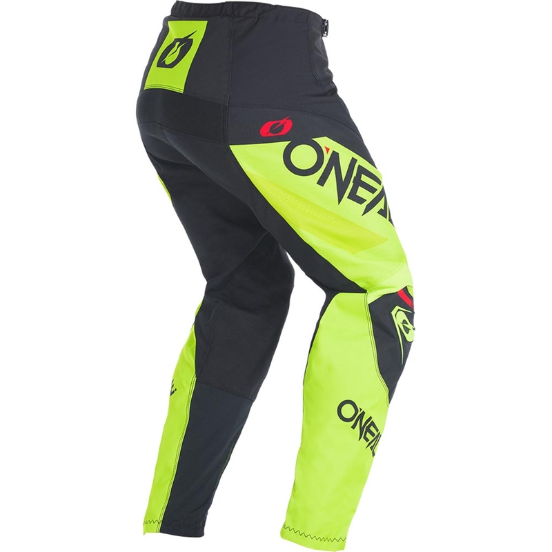 O'Neal Element Factor Motocrossbroek Zwart-Neongeel