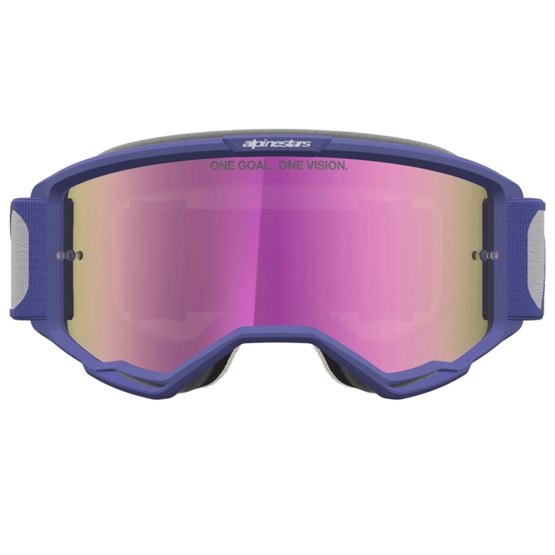 Alpinestars Vision 5 Drag motorcrossbril rood-paars