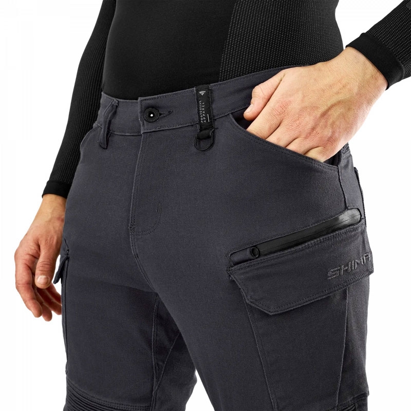 Shima Giro 3.0 verlengde motorbroek grijs