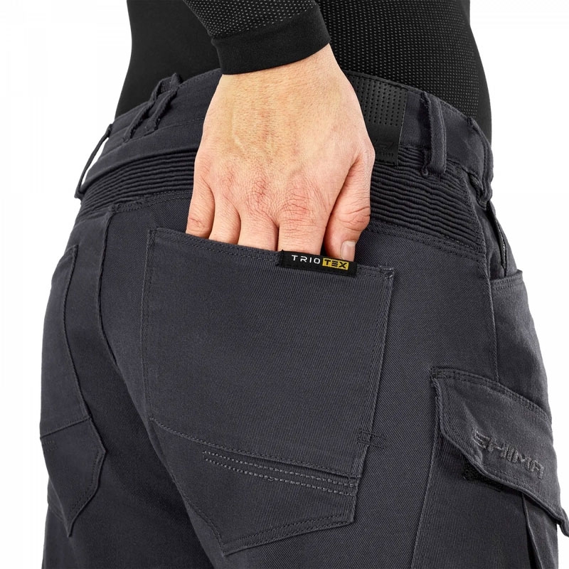 Shima Giro 3.0 verlengde motorbroek grijs