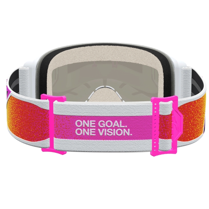 Alpinestars Vision 5 Drag motorcrossbril oranje-rood