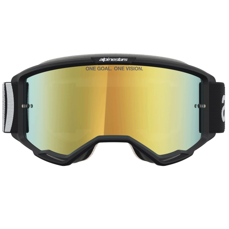 Alpinestars Vision 5 Hone motorcrossbril zwart-wit