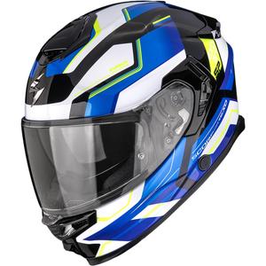 Scorpion EXO-GT SP Air Arkon integraal motorhelm zwart-wit-blauw