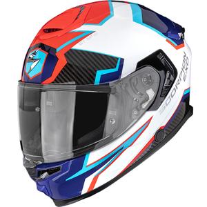 Scorpion EXO-GT SP Air Atlas integraal motorhelm wit-blauw-rood