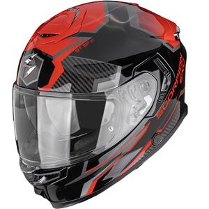 Scorpion EXO-GT SP Air Atlas integraal motorhelm zwart-rood