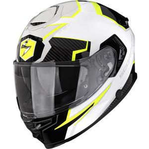Scorpion EXO-GT SP Air Atlas integraal motorhelm wit-zwart-fluo geel