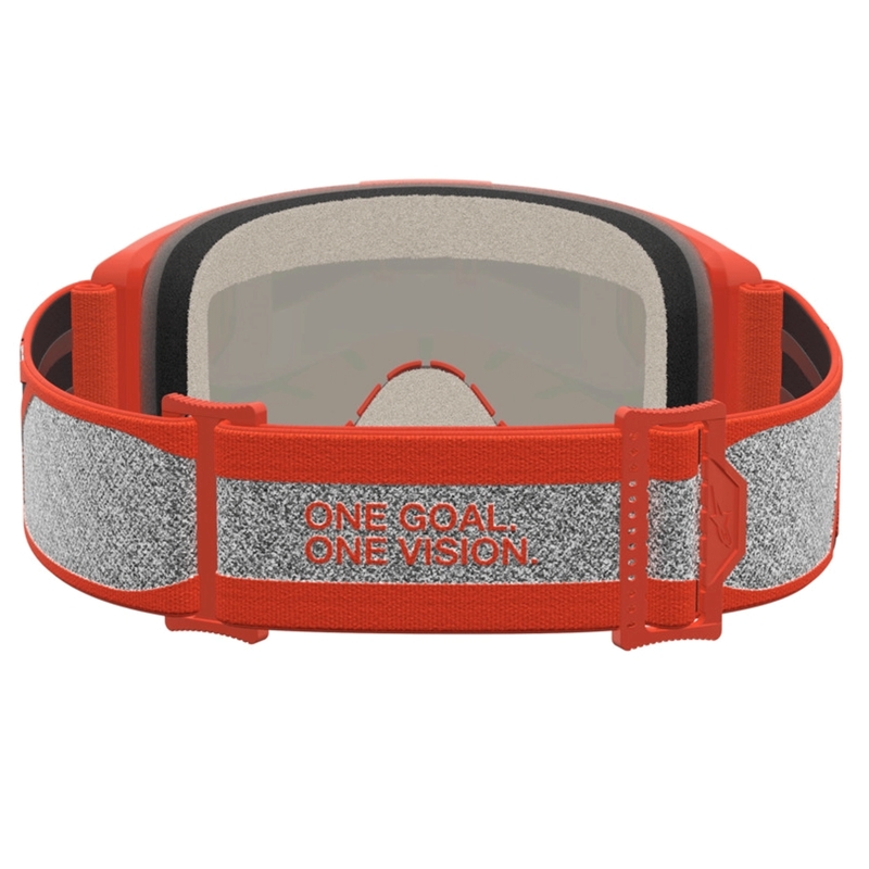 Alpinestars Vision 5 Rora zilver-oranje motorcrossbril