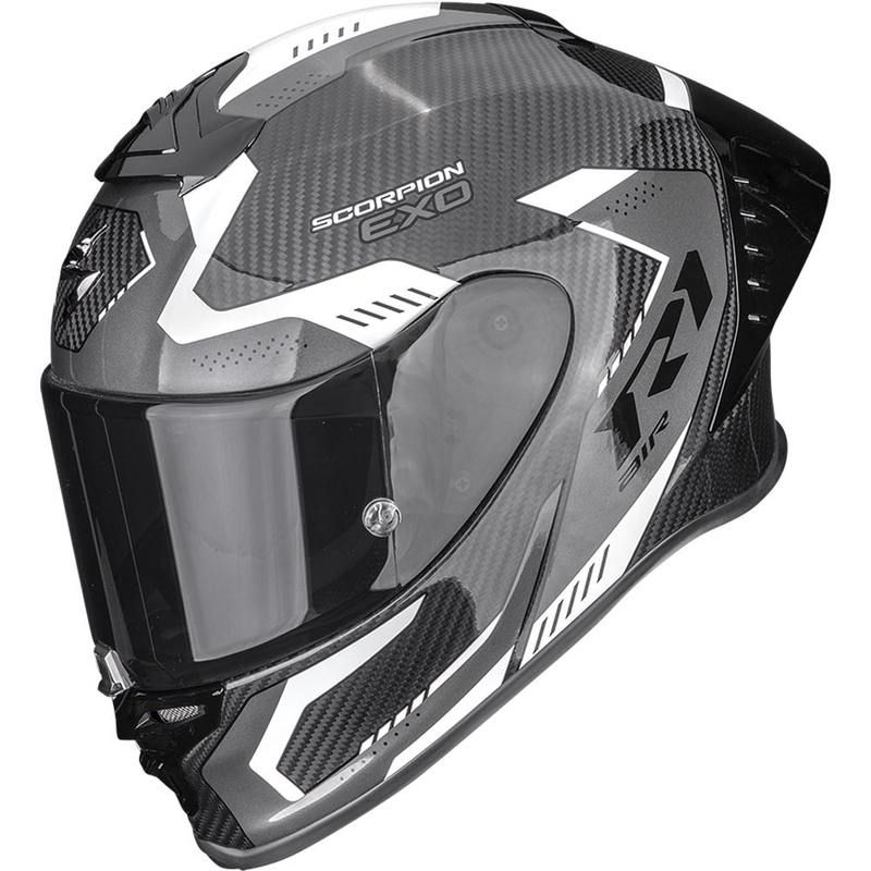 Scorpion EXO-R1 EVO II Air Propel integraal motorhelm zwart-wit