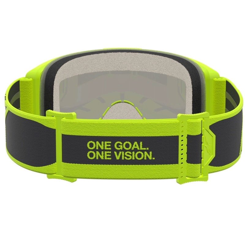 Alpinestars Vision 5 Rora motorcrossbril zwart-fluorescent geel