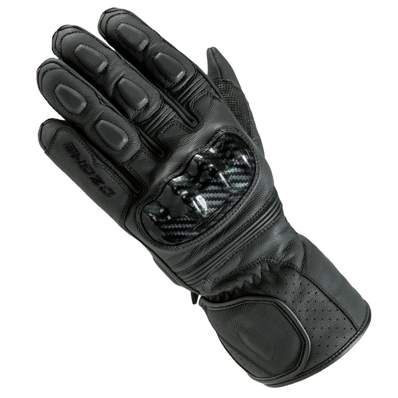 Motorhandschoenen Ozone Ride II CE zwart uitverkoop