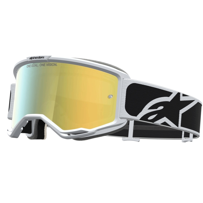 Alpinestars Vision 5 Rora motorcrossbril zwart-wit