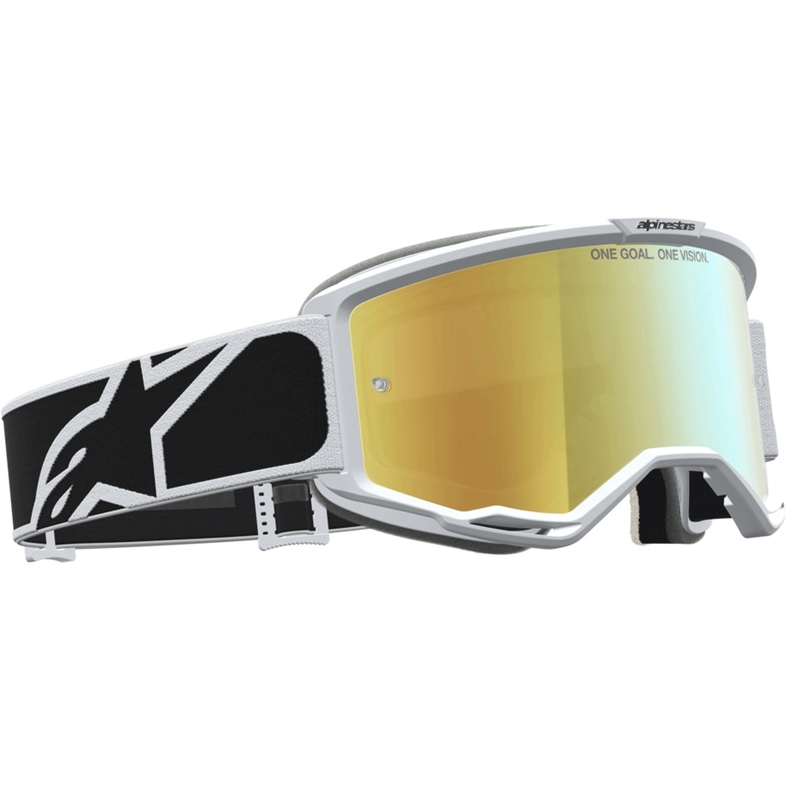 Alpinestars Vision 5 Rora motorcrossbril zwart-wit