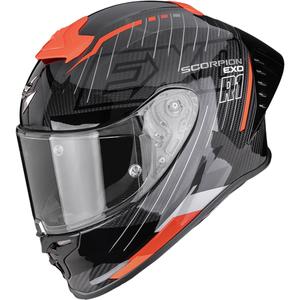 Scorpion EXO-R1 EVO II Air Surge integraal motorhelm zwart-rood