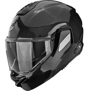 Scorpion EXO-TECH II Carbon Solid flip-up motorhelm zwart