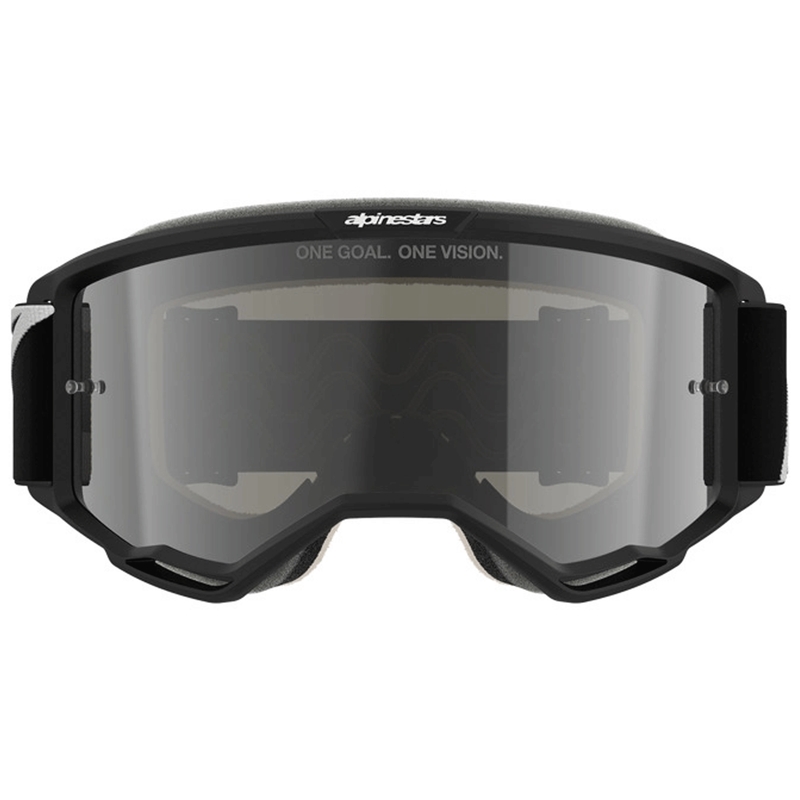 Alpinestars Vision 5 Corp 2 motorcrossbril zwart-wit