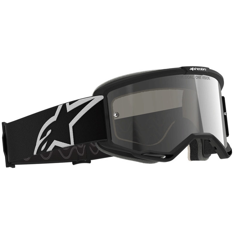 Alpinestars Vision 5 Corp 2 motorcrossbril zwart-wit
