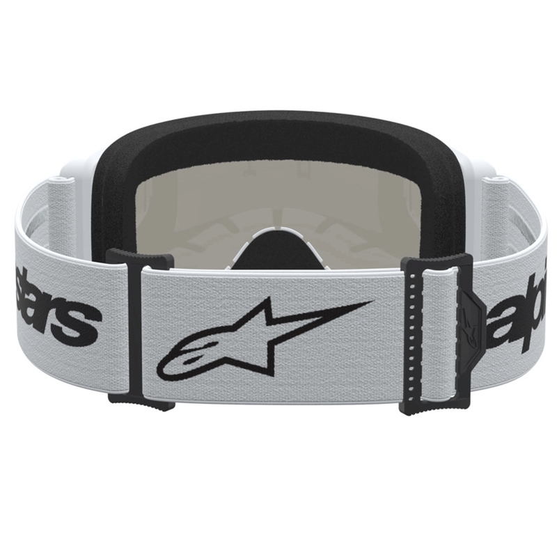 Alpinestars Vision 3 Wordmark motorcrossbril wit-zwart
