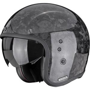 Scorpion Belfast II Carbon Onyx open motorhelm zwart