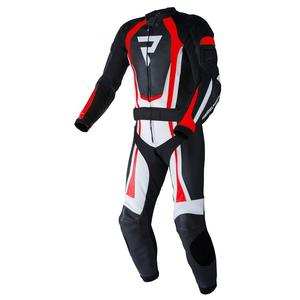 Rebelhorn Piston II PRO zwart-wit-fluorode motoroverall uitverkoop