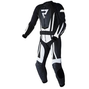 Rebelhorn Piston II PRO zwart-witte motoroverall uitverkoop