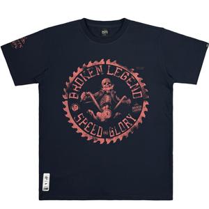 Yakuza Premium Hellrider BL 303 T-shirt donkerblauw