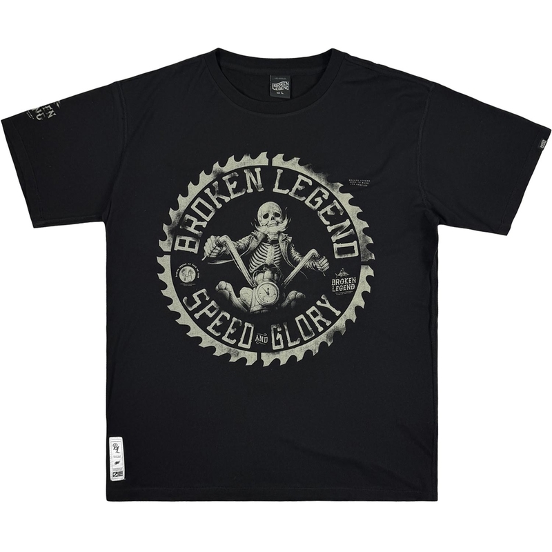 Yakuza Premium Hellrider BL 303 T-shirt zwart