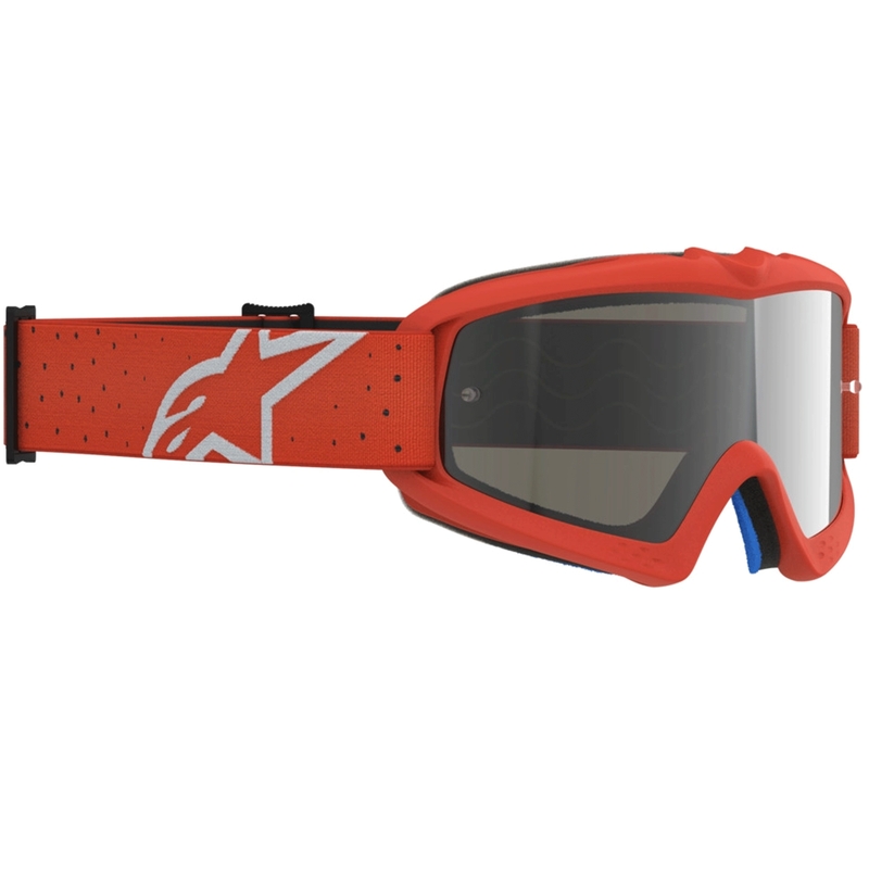 Alpinestars Vision Youth Vesta oranje-zilveren kindermotocrossbril