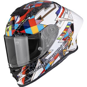Scorpion EXO-R1 EVO II Air Pouls integraal motorhelm wit-multicolor