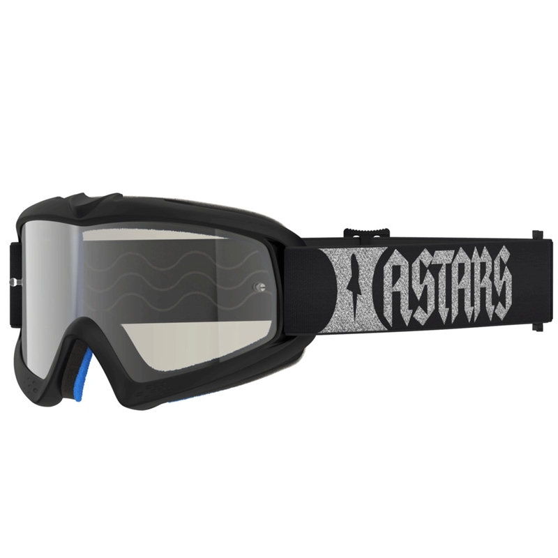 Alpinestars Vision Youth Atrox kindercrossbril zwart-zilver
