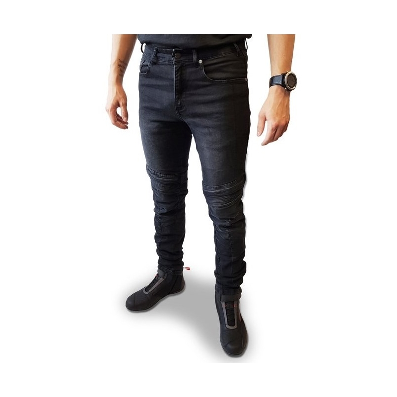 Ozone Hornet II Zwarte Motorfiets Jeans