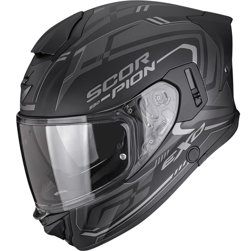 Scorpion EXO-530 Air Slope integraal motorhelm mat zwart-zilver