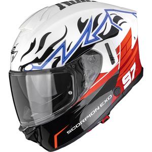 Scorpion EXO-530 Air JSK 97 integraal motorhelm wit-rood