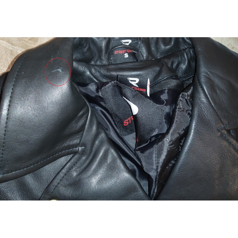 Dámská bunda na motorku křivák Street Racer Amber - II. jakost