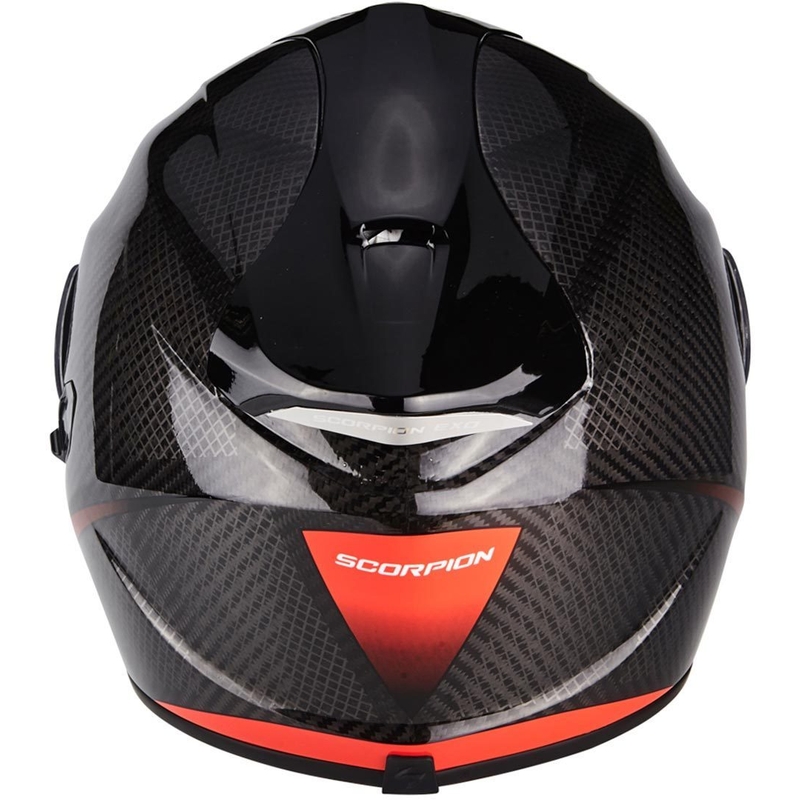 Integrální přilba na motorku Scorpion Exo-1400 Air Carbon červená