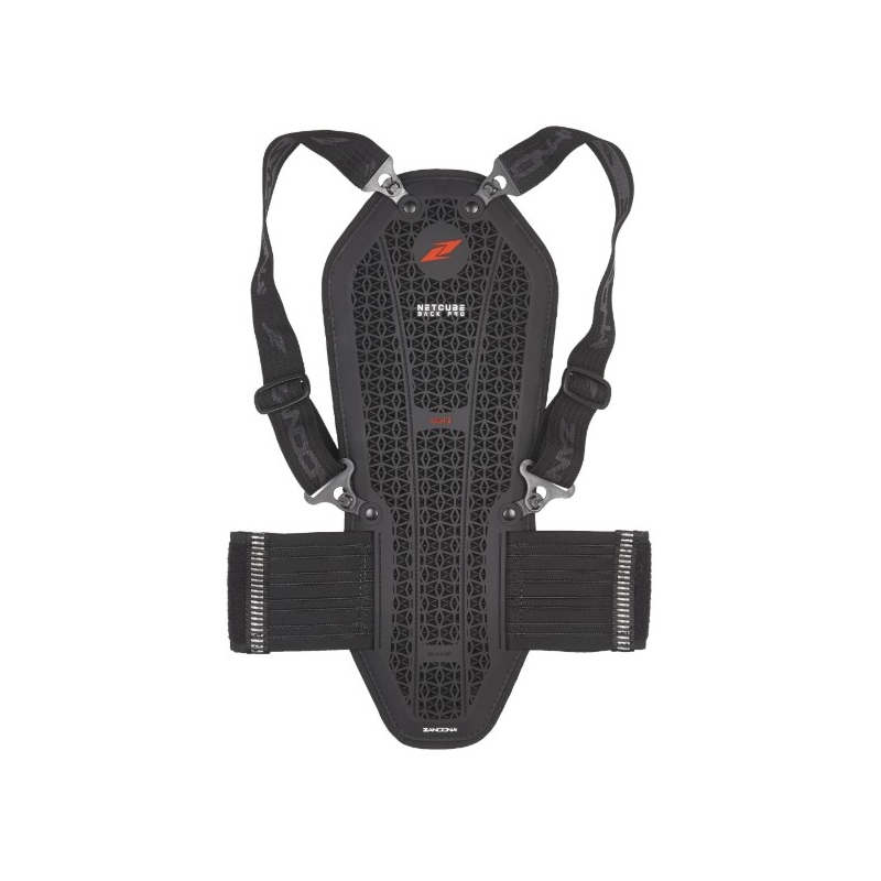 Rugbeschermer Zandona Netcube Back Pro X8 zwart 178-187 cm