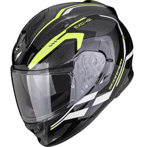 Scorpion EXO-491 KRYPTA integraal motorhelm zwart-fluor geel-wit