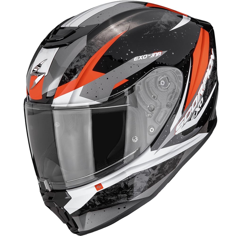 Scorpion EXO-JNR Air Tako kindermotorhelm zwart-rood