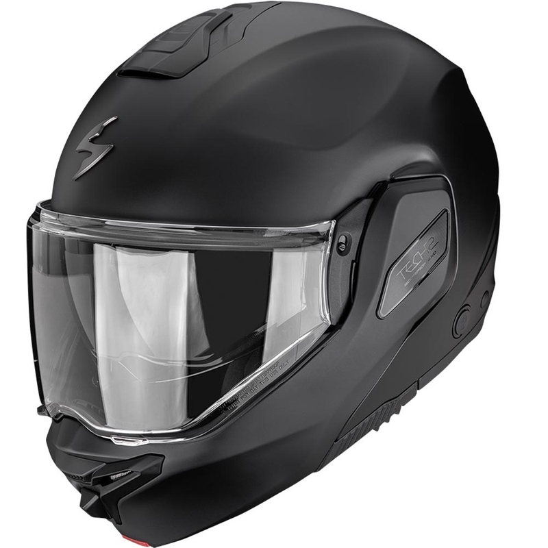 Scorpion EXO-TECH II Solid flip-up motorhelm matzwart