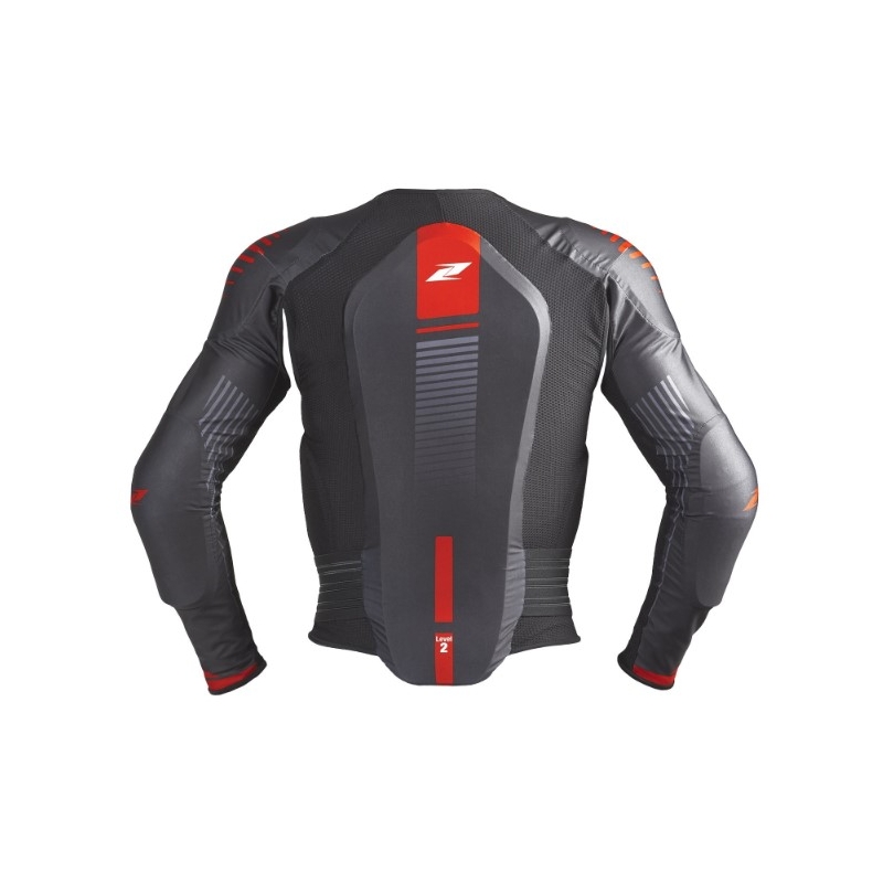 Lichaamsbeschermer Zandona Action X6 zwart-rood 160-169 cm
